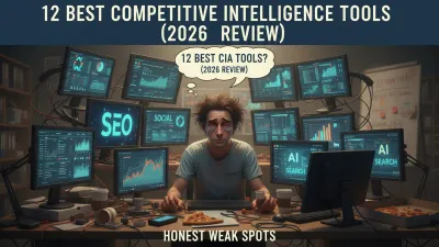 12 Best Competitive Intelligence Tools for 2026 - A Definitive Guide