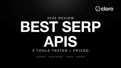 SERP API comparison chart