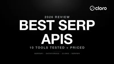 SERP API comparison chart