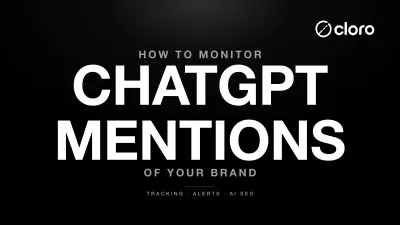 ChatGPT brand mention monitoring setup
