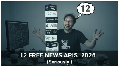 The Top 12 News API Free Options for Developers in 2026