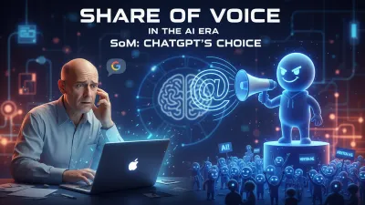 Share of Voice AI concept visualization
